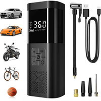 Cordless Tire Inflator — 150 PSI Digital Gauge