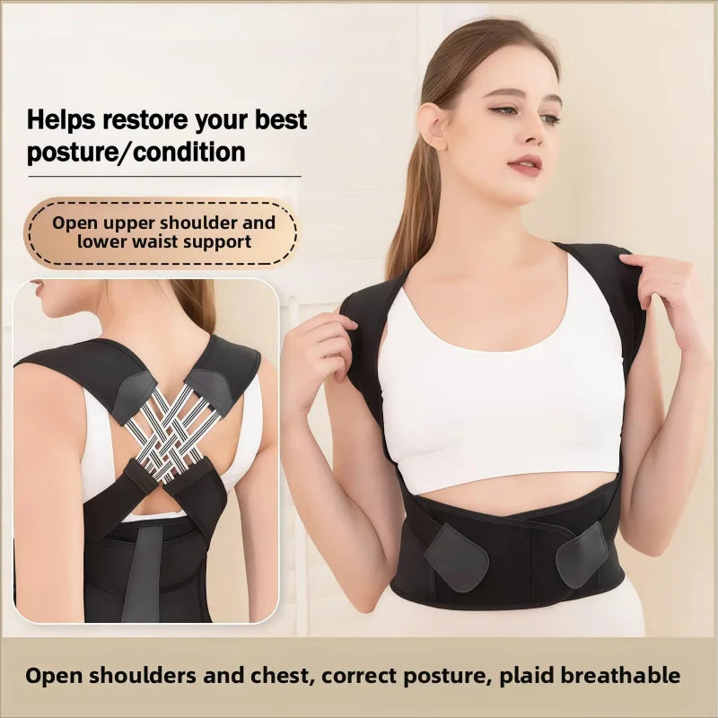 Adjustable Breathable Posture Corrector Back Brace
