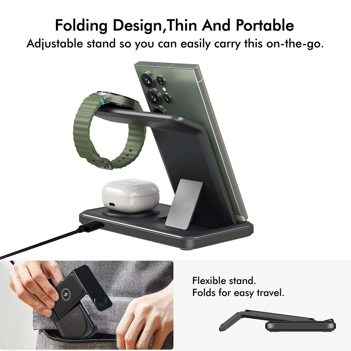 3-in-1 Wireless Charging Station