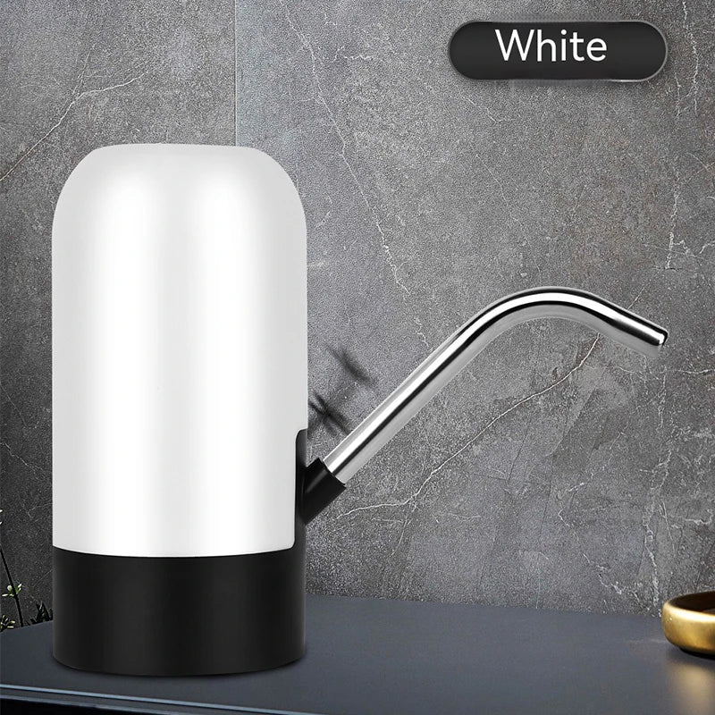 Rechargeable Gallon Water Dispenser Pump — USB Electric Drinking-Water Pump