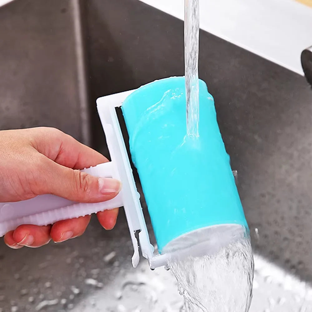 Reusable Washable Pet Hair Remover Roller – No Refills Needed