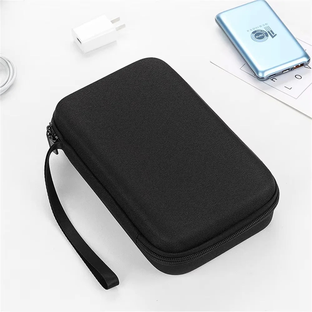 Large-Capacity Tech Organizer Pouch — Cable & Gadget Travel Case