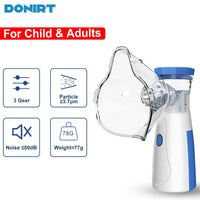Nano Ionic Facial Steamer — Portable 2-in-1