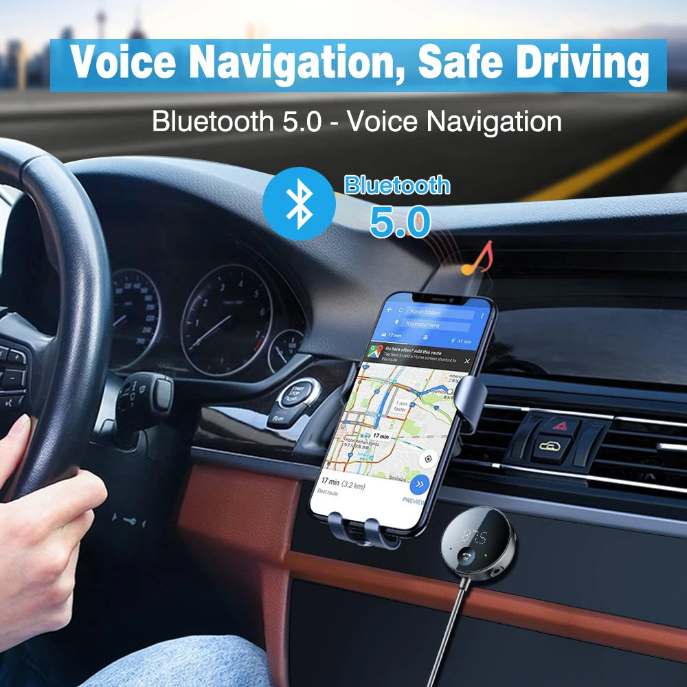 Bluetooth FM Transmitter & Receiver — Car Audio
