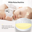 Portable White Noise Sleep Sound Machine — Night Light & Timer