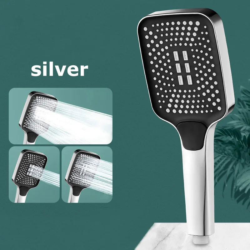High-Pressure Rainfall Shower Head — 30cm