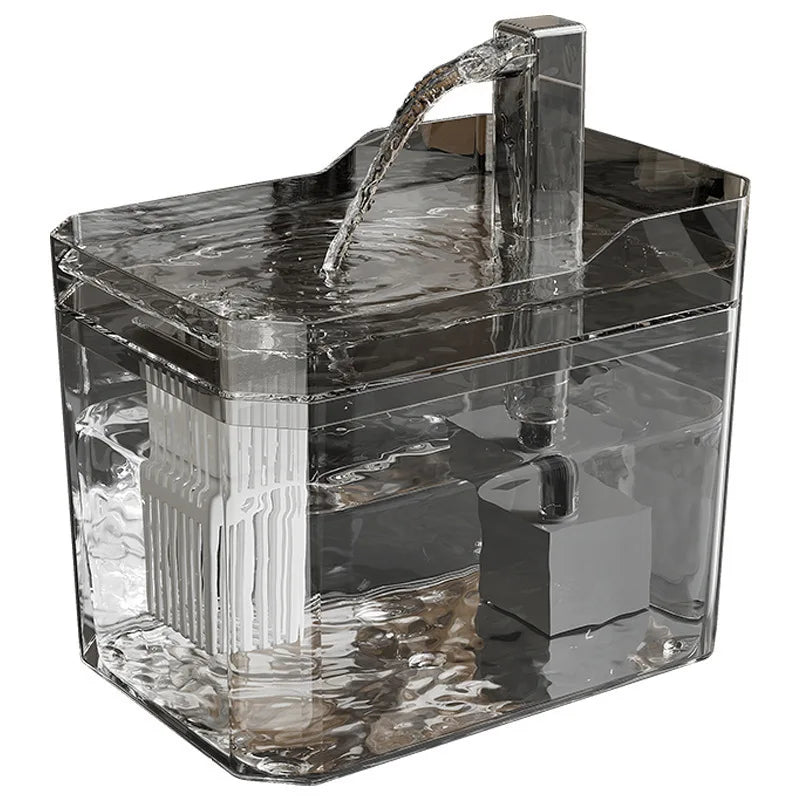 Cat Water Fountain — 1.5L Auto-Filter Dispenser