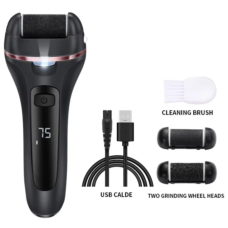 Rechargeable Electric Callus Remover — Adjustable Speed