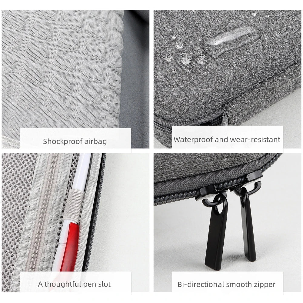 Large-Capacity Tech Organizer Pouch — Cable & Gadget Travel Case