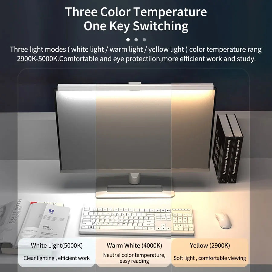Monitor Light Bar — Eye-Care Screen Lamp