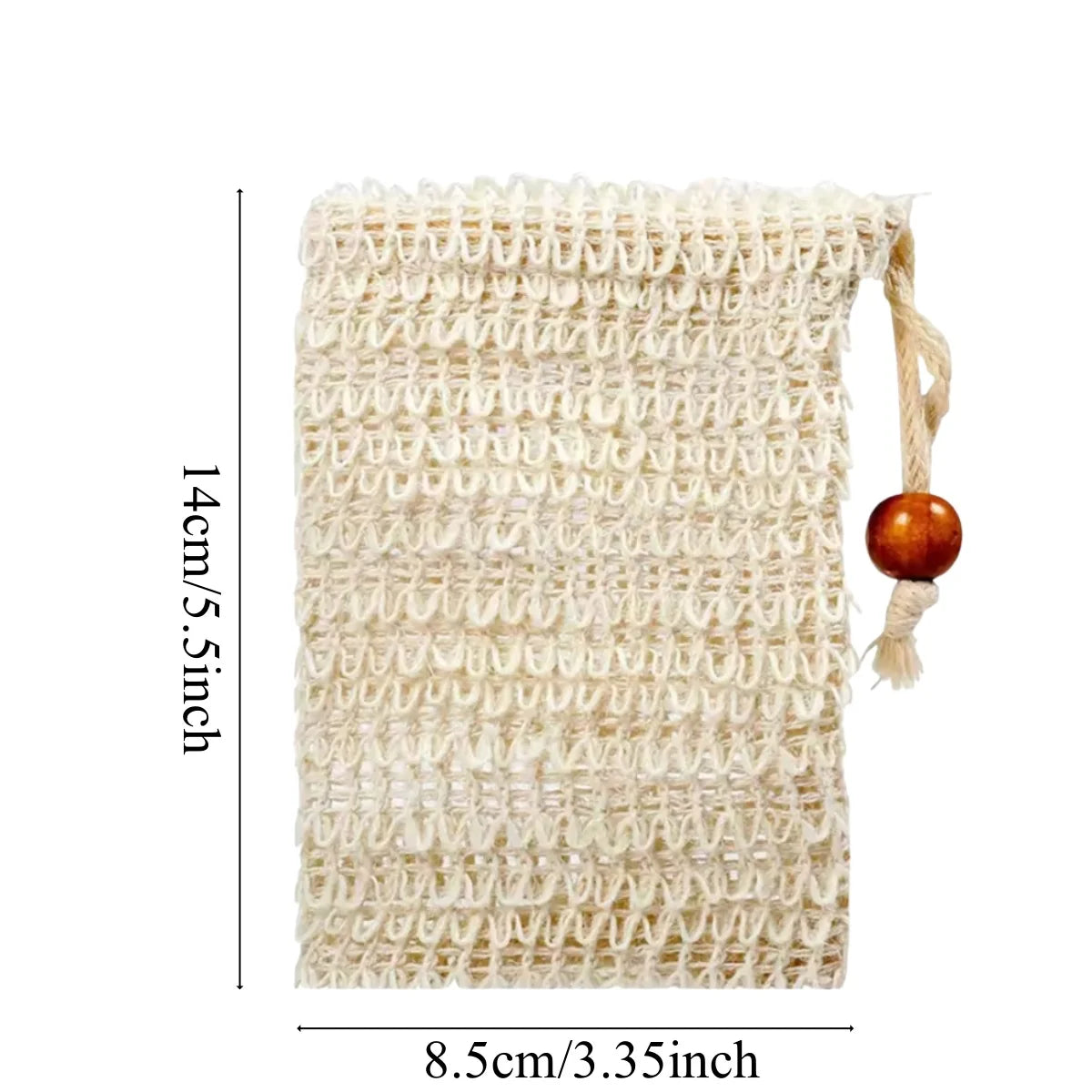 Exfoliating Loofah Back Scrubber Strap 2-Pack — Shower Bath Belt for Back Washing