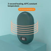 Rechargeable Hand Warmer with Digital Display