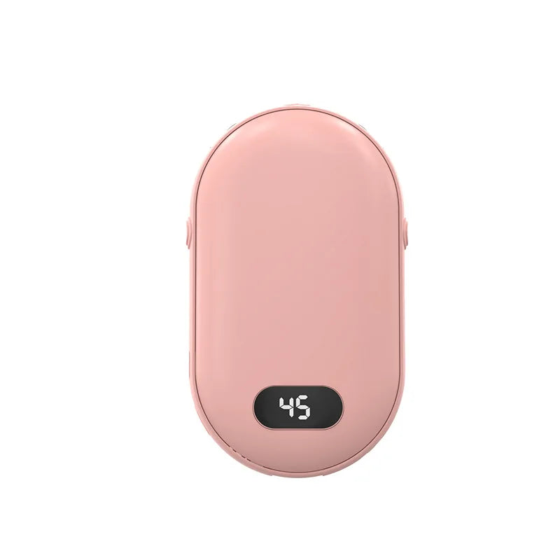 Rechargeable Hand Warmer with Digital Display