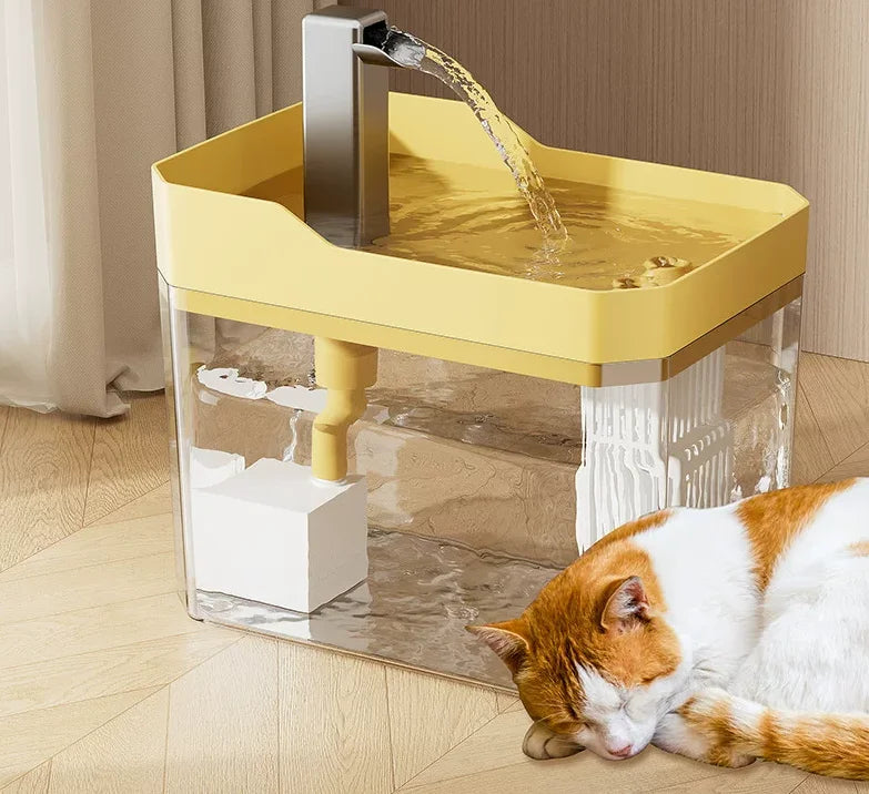 Cat Water Fountain — 1.5L Auto-Filter Dispenser