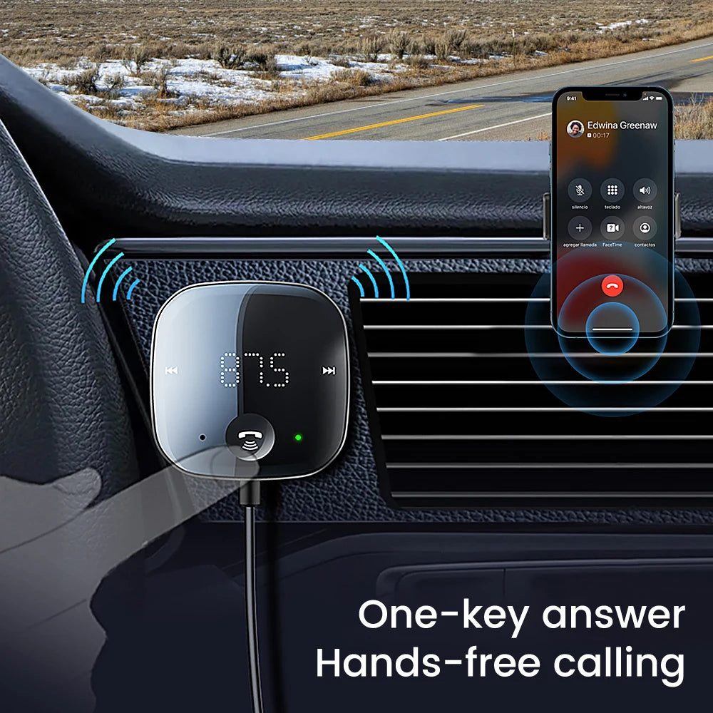 Bluetooth FM Transmitter & Receiver — Car Audio