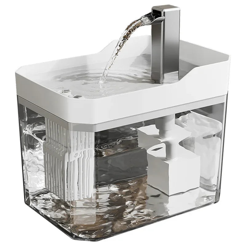 Cat Water Fountain — 1.5L Auto-Filter Dispenser