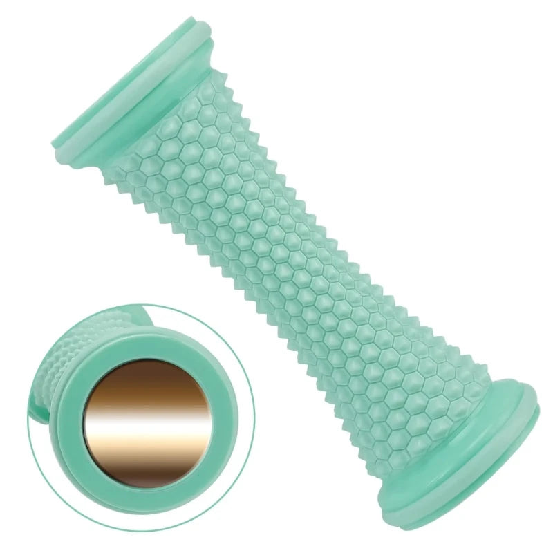 Spiky Handheld Muscle Roller — Portable Manual Massage Roller Ball