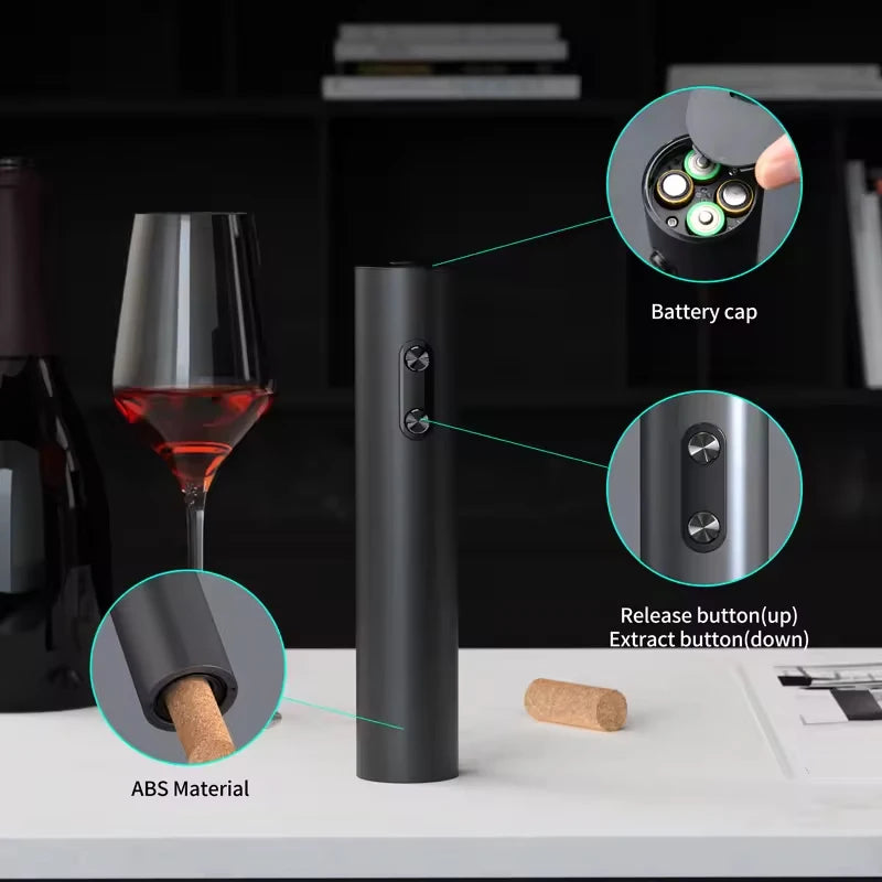 Electric Wine Opener Set with Accessories