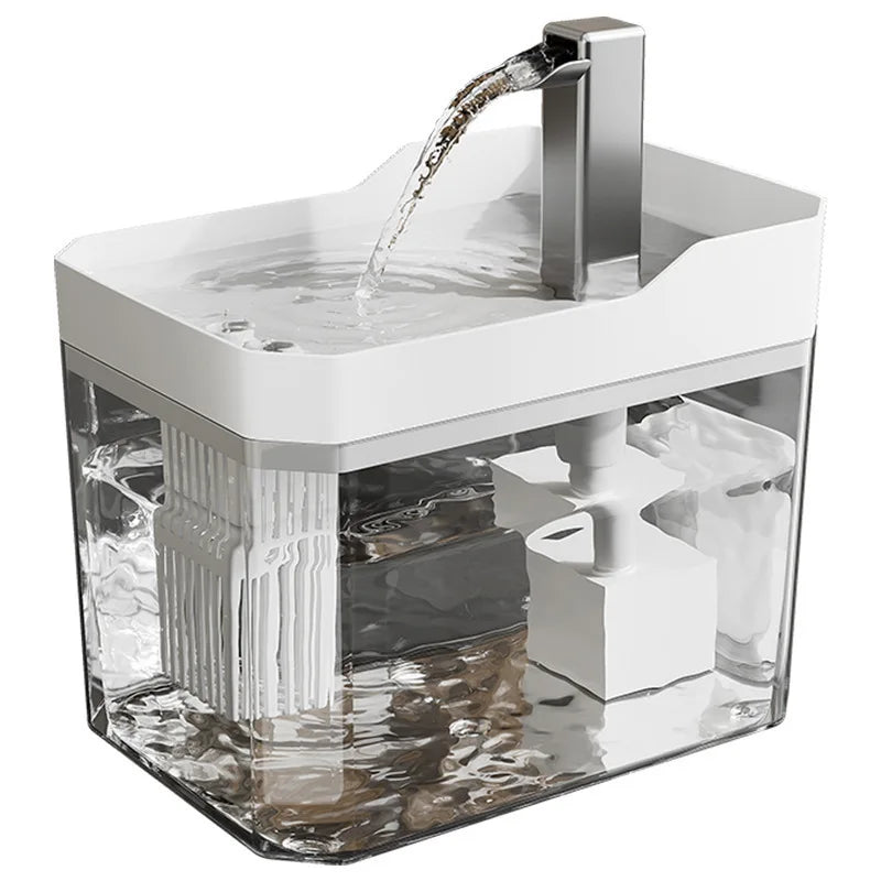 Cat Water Fountain — 1.5L Auto-Filter Dispenser