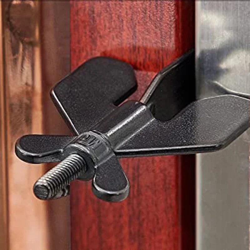 Portable Travel Door Lock — Stainless Steel Hotel & Home Privacy Security Lock