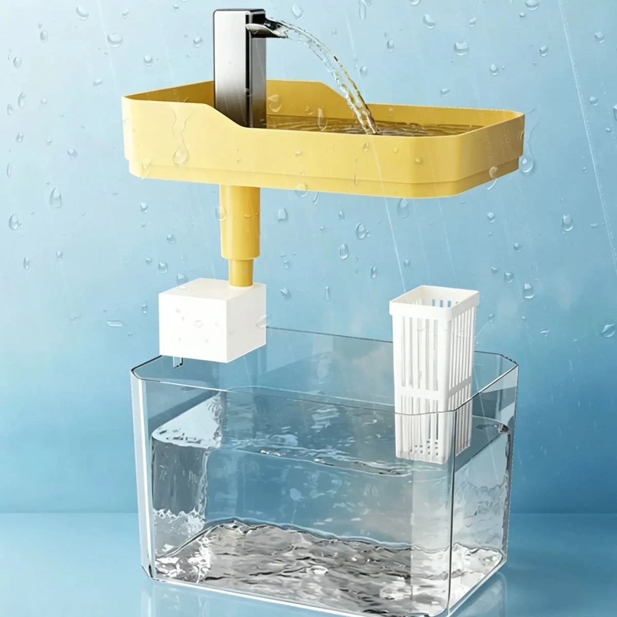 Cat Water Fountain — 1.5L Auto-Filter Dispenser