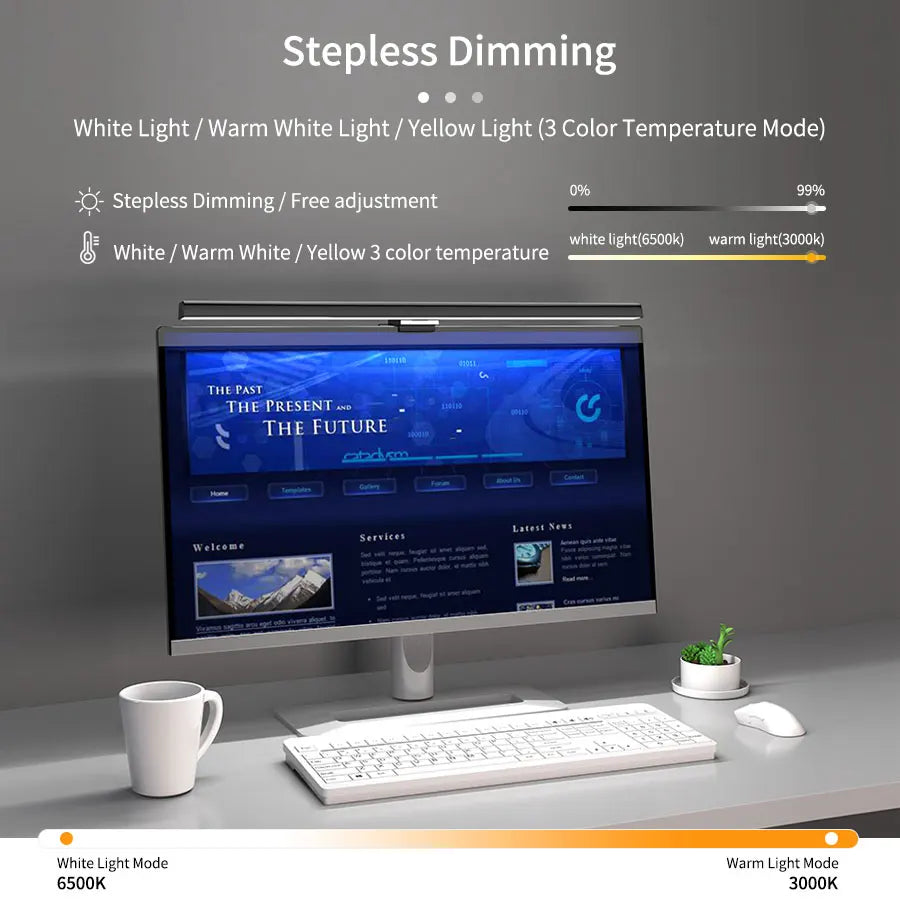 Monitor Light Bar — Eye-Care Screen Lamp