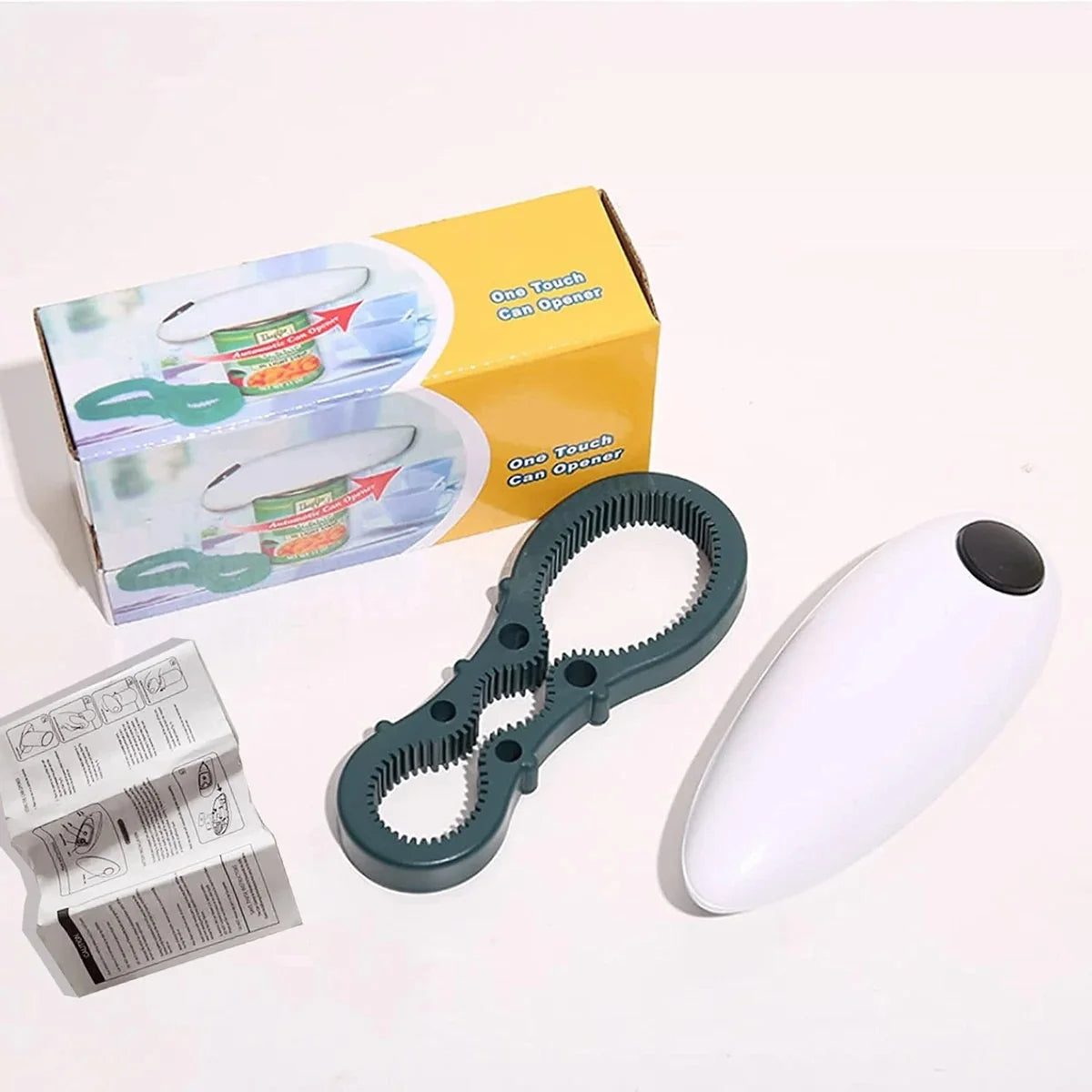 One-Touch Automatic Can & Jar Opener