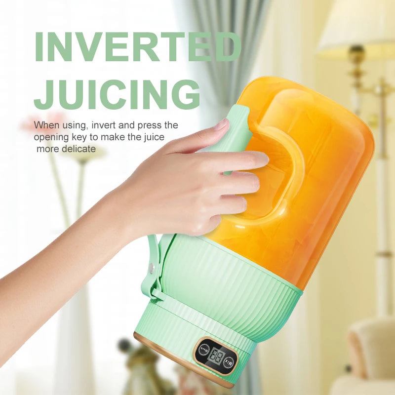 Portable USB-Rechargeable Juicer Blender — 1000ml
