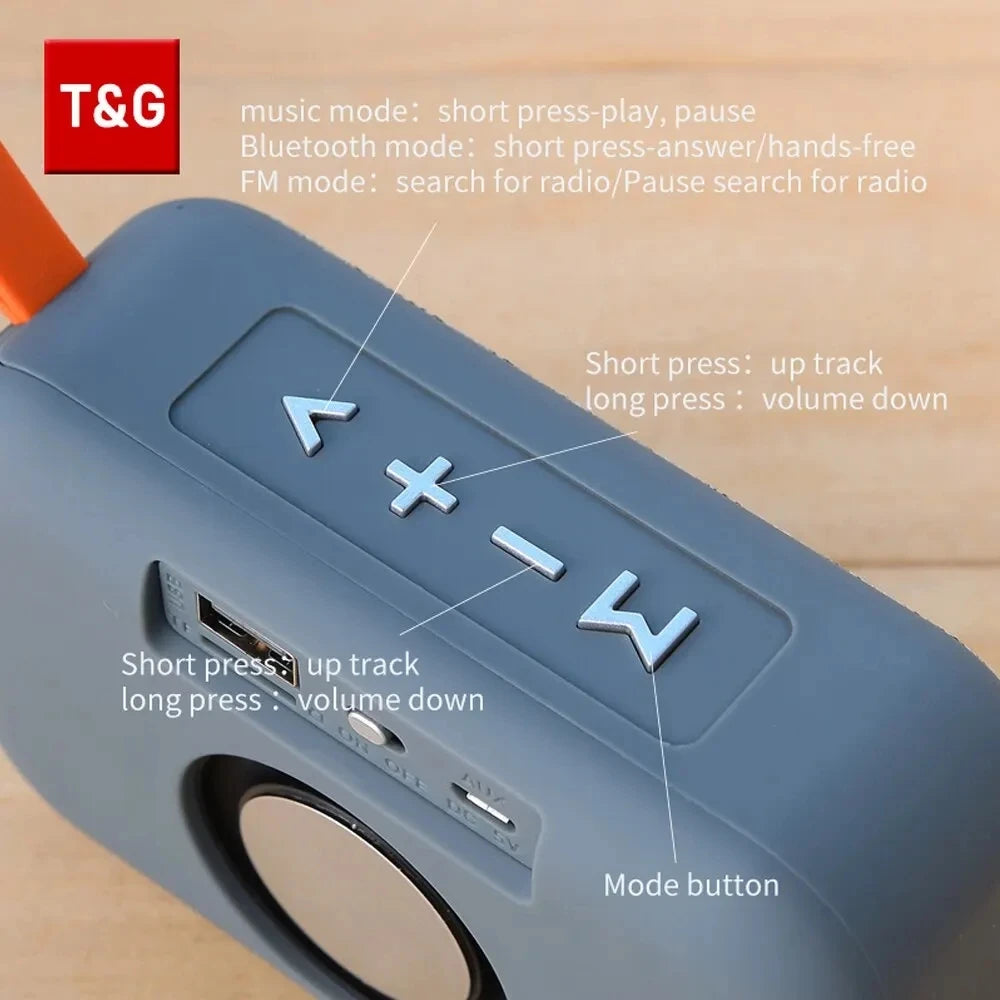 Portable Bluetooth Mini Speaker — Waterproof
