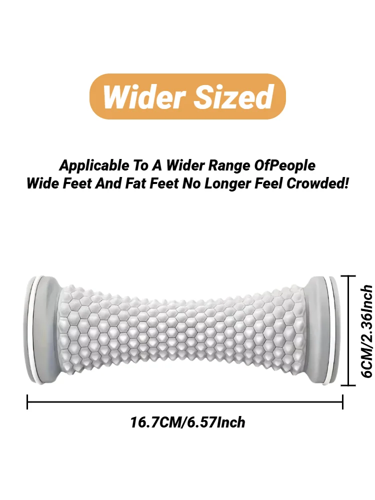 Spiky Handheld Muscle Roller — Portable Manual Massage Roller Ball