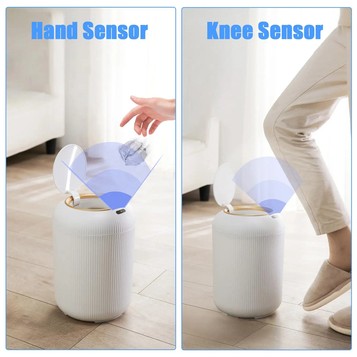 Motion-Sensor Trash Can — 10L Touchless Bin