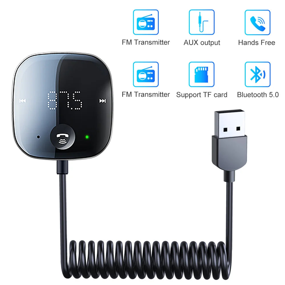 Bluetooth FM Transmitter & Receiver — Car Audio