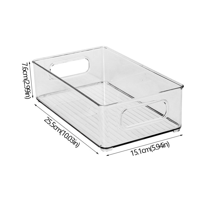 Clear Fridge Organizer, Refrigerator Organizer Bins ,Fridge Organizers and Storage Containers for Fruit, Vegetable, Food, Drinks