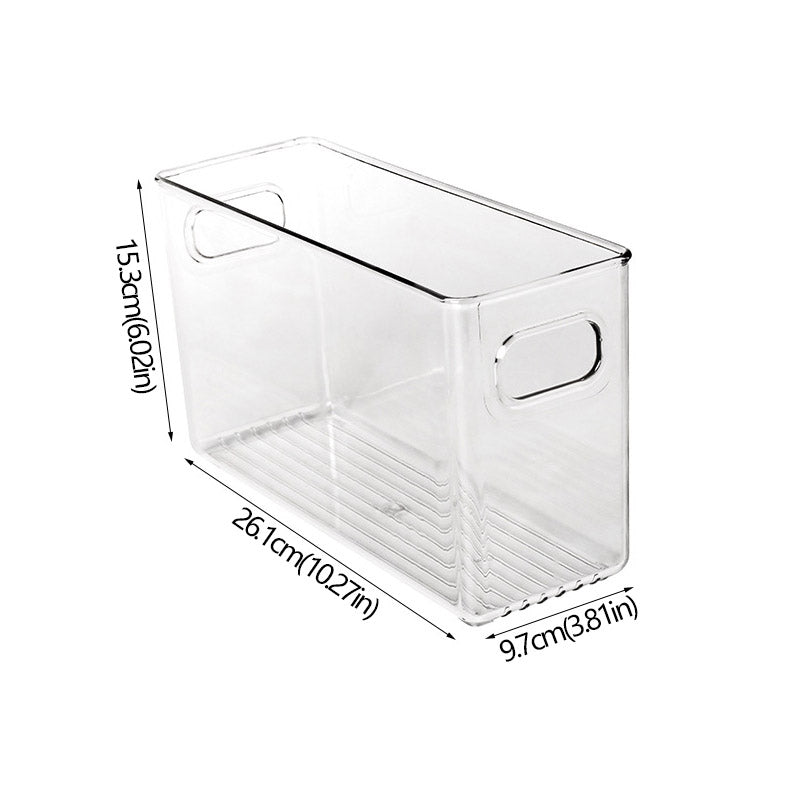 Clear Fridge Organizer, Refrigerator Organizer Bins ,Fridge Organizers and Storage Containers for Fruit, Vegetable, Food, Drinks