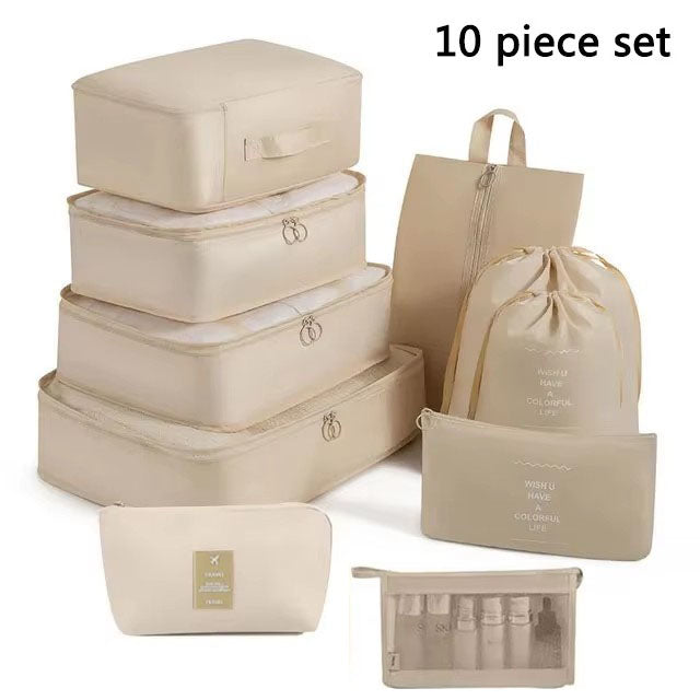 Packing Cubes Travel Set — 7-Piece Luggage Organizers