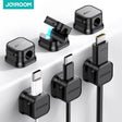 Magnetic Cable Clips — 6-Pack Cord Holders