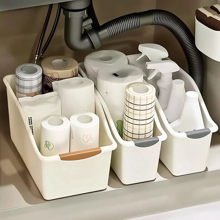 Under-Sink Organizer Set — 2-Pack with Wheels