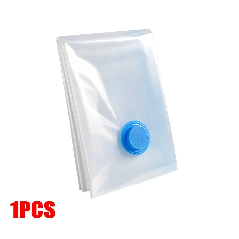 Space-Saver Vacuum Travel Bags — 3-Pack with Hand Pump