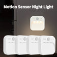 Motion-Sensor LED Night Light — 3-Color-in-1 Stick-On Light for Closets & Hallways