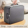 Document Organizer Bag Fireproof Waterproof Zippered File Bag  Storage A4 Contract Certificate Suitable For Business Travel